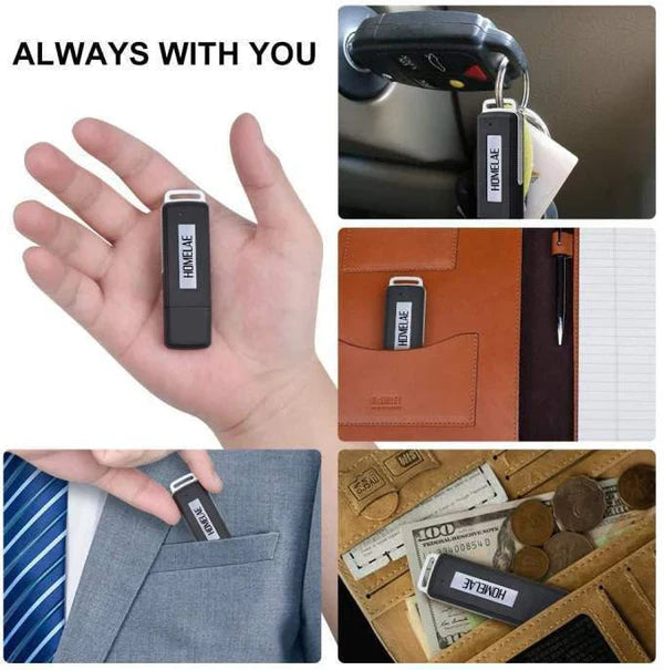 Clé USB enregistreur vocal avec détection de voix