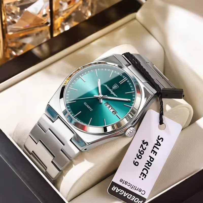 montre de luxe à Quartz pour hommes, nouvelle collection 2025